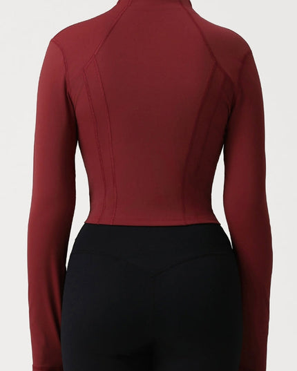 ZASUWA Female Basic Zipper Pocket Jacket