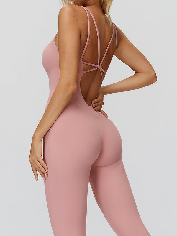 ZASUWA Female Cross Back Jumpsuit