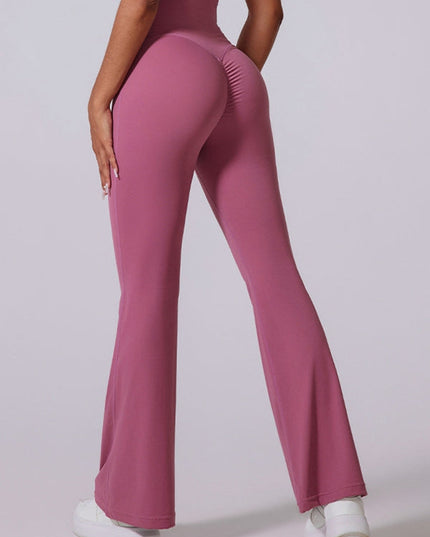 ZASUWA Female Super High-rise Scrunch Bum Flare Leggings