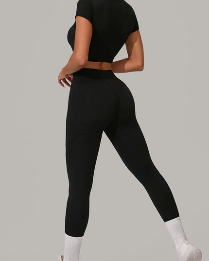 ZASUWA Female Sexy Push-Up High-rise Tracksuit