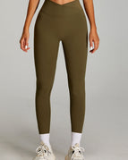 Dark Olive Green / S / Leggings