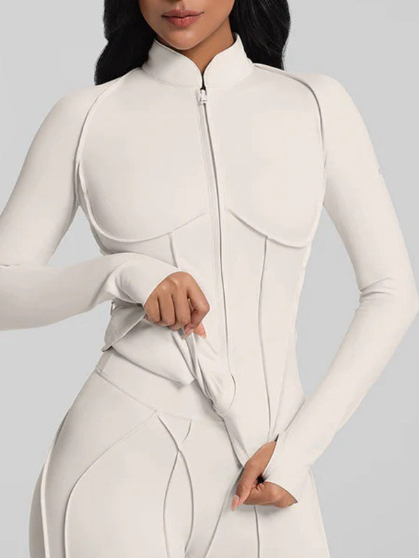 ZASUWA Female Super Stylish&Sexy Stitch Performance Short Sleeves