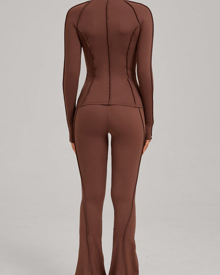 ZASUWA Female Stitch Zipper Jacket