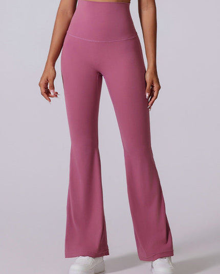 ZASUWA Female Super High-rise Scrunch Bum Flare Leggings