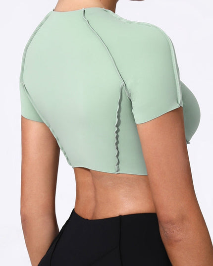 ZASUWA Female Super “Future Interstellar” Stitch Performance Short Sleeves