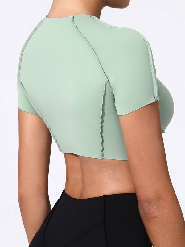 ZASUWA Female Super “Future Interstellar” Stitch Performance Short Sleeves