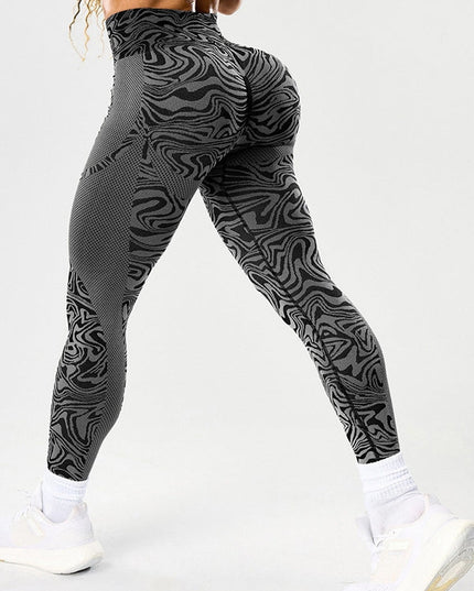 ZASUWA Female Sexy Faux Leather Leopard Print Leggings