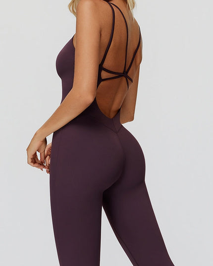 ZASUWA Female Cross Back Jumpsuit