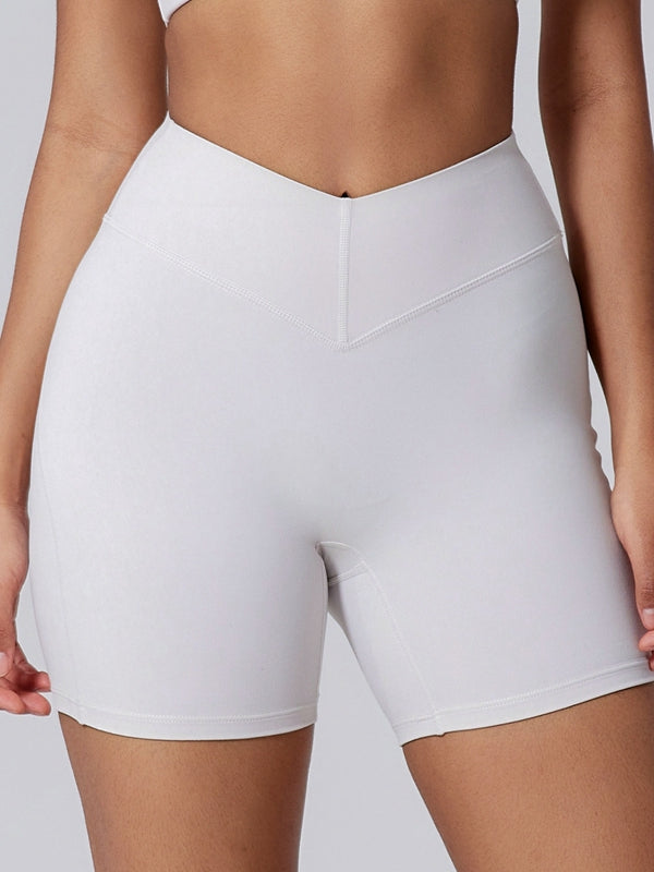 ZASUWA Female V Collar Backless Short Sleeves