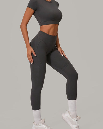 ZASUWA Female Sexy Push-Up High-rise Tracksuit