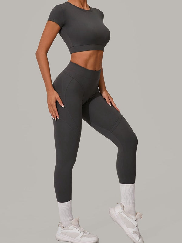 ZASUWA Female Sexy Push-Up High-rise Tracksuit