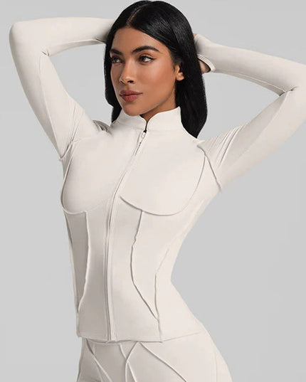 ZASUWA Female Super Stylish&Sexy Stitch Performance Short Sleeves