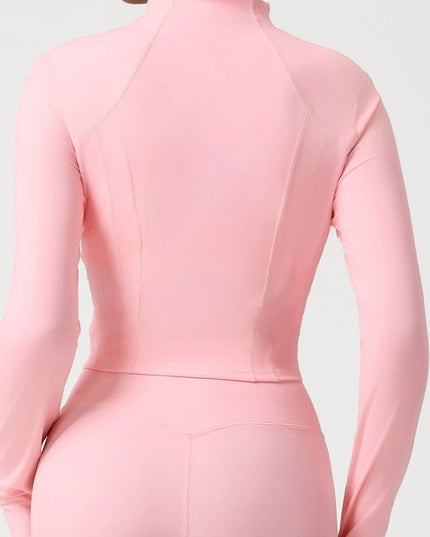 ZASUWA Female Basic Zipper Pocket Jacket