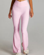 Pink / S / Flare Leggings