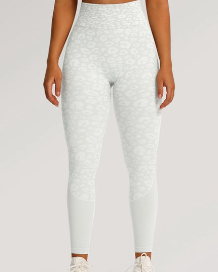 ZASUWA Female Seamless Leopard Print Hot Booty Leggings