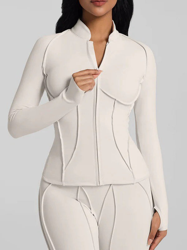 ZASUWA Female Super Stylish&Sexy Stitch Performance Short Sleeves