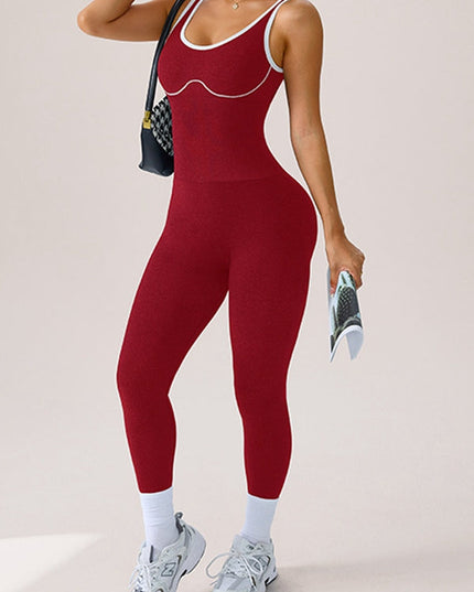 ZASUWA Female Backless Jumpsuit