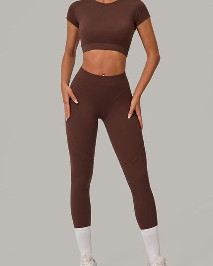 ZASUWA Female Sexy Push-Up High-rise Tracksuit