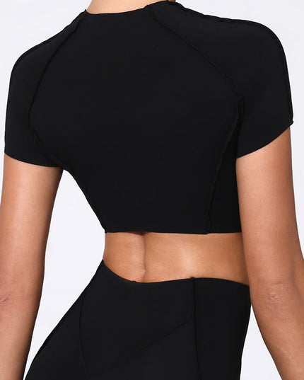 ZASUWA Female Super “Future Interstellar” Stitch Performance Short Sleeves