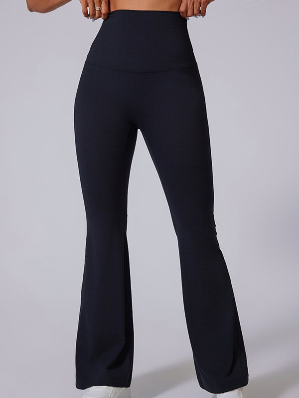 ZASUWA Female Super High-rise Scrunch Bum Flare Leggings