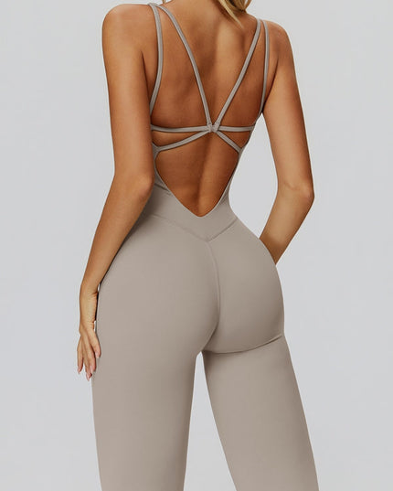 ZASUWA Female Cross Back Jumpsuit